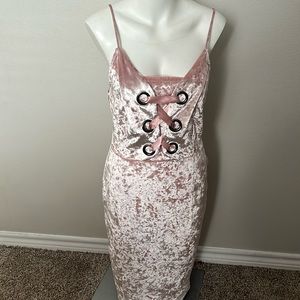 Project Runway pink dress size M